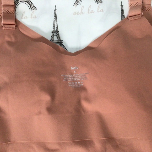 Knix LuxeLift Bodysuit Sz S Pink Ginger - Picture 10 of 11